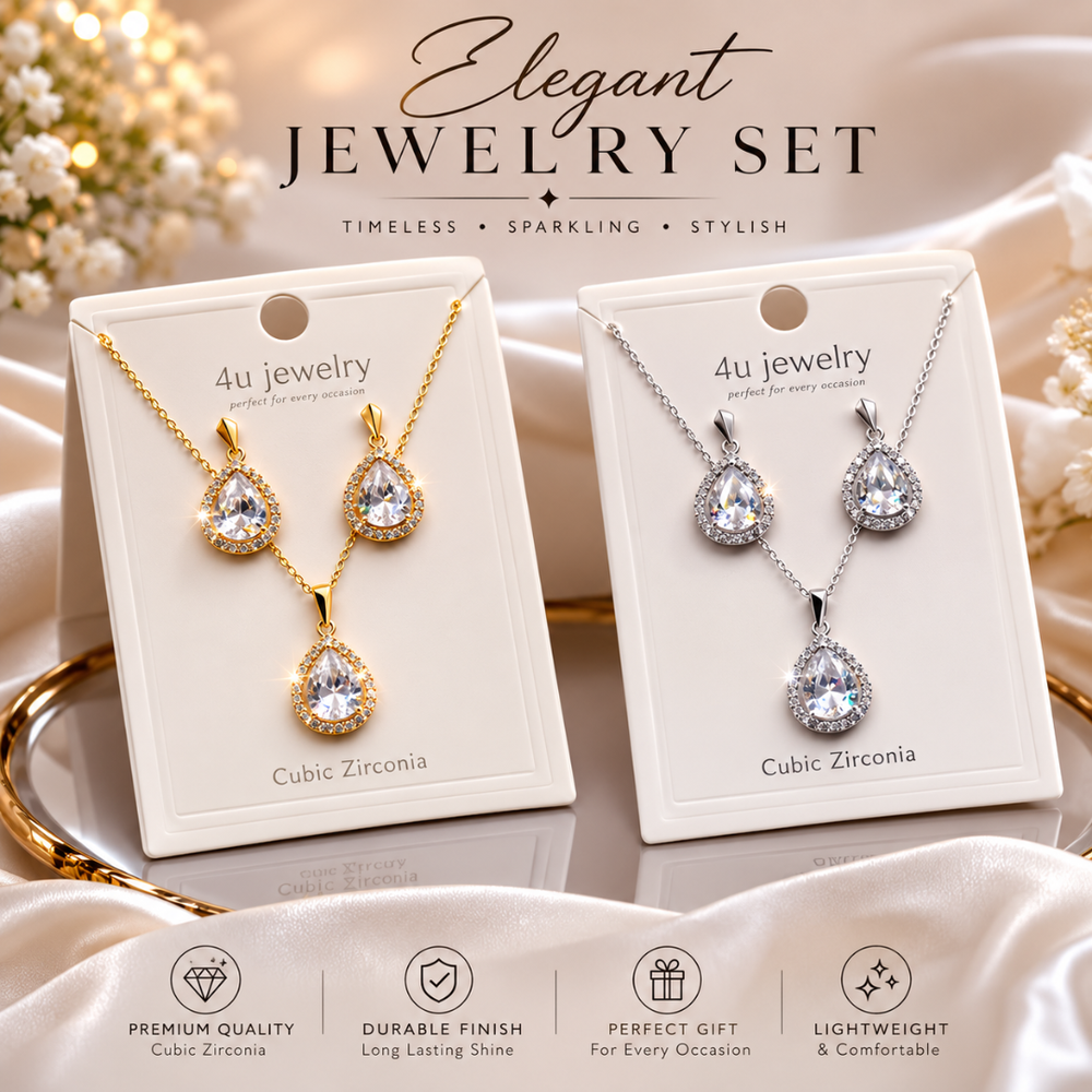 Royal Teardrop Elegance Set