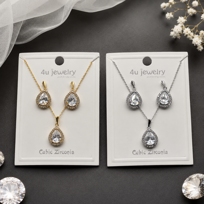 Royal Teardrop Elegance Set