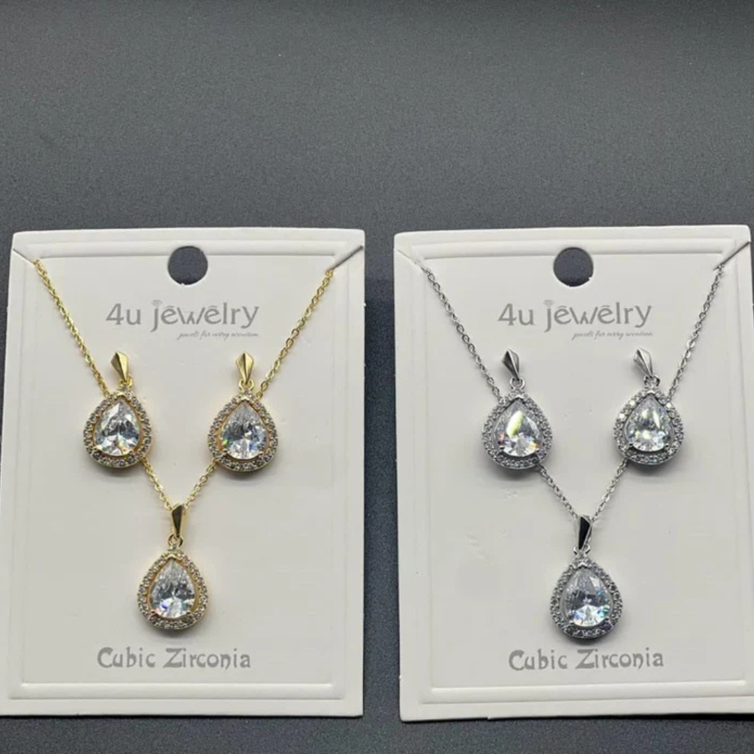 Royal Teardrop Elegance Set
