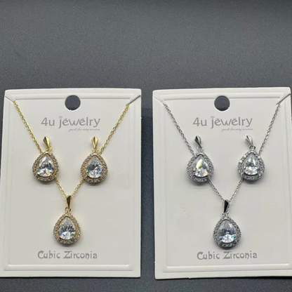 Royal Teardrop Elegance Set