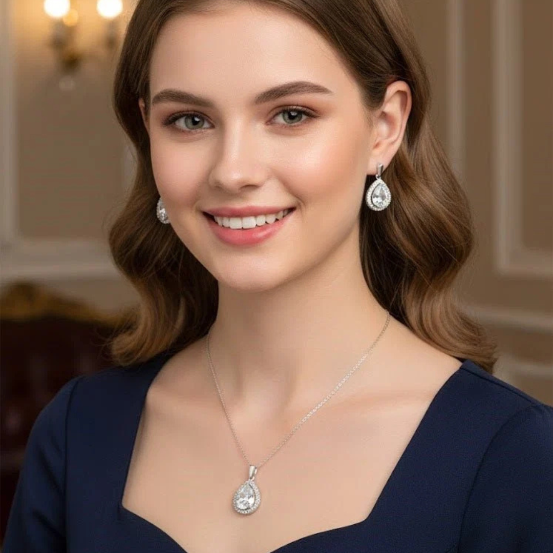 Royal Teardrop Elegance Set