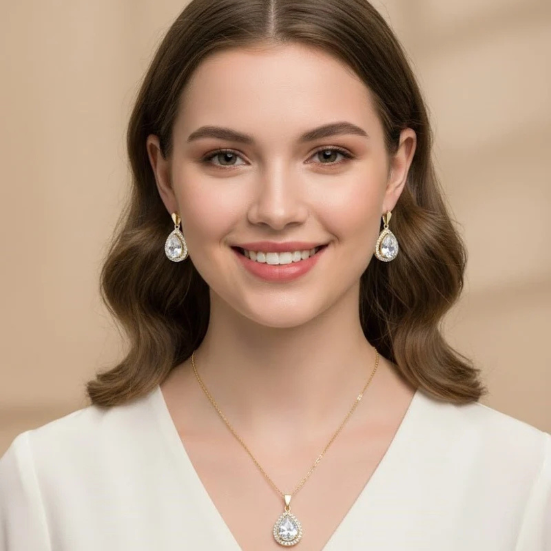 Royal Teardrop Elegance Set