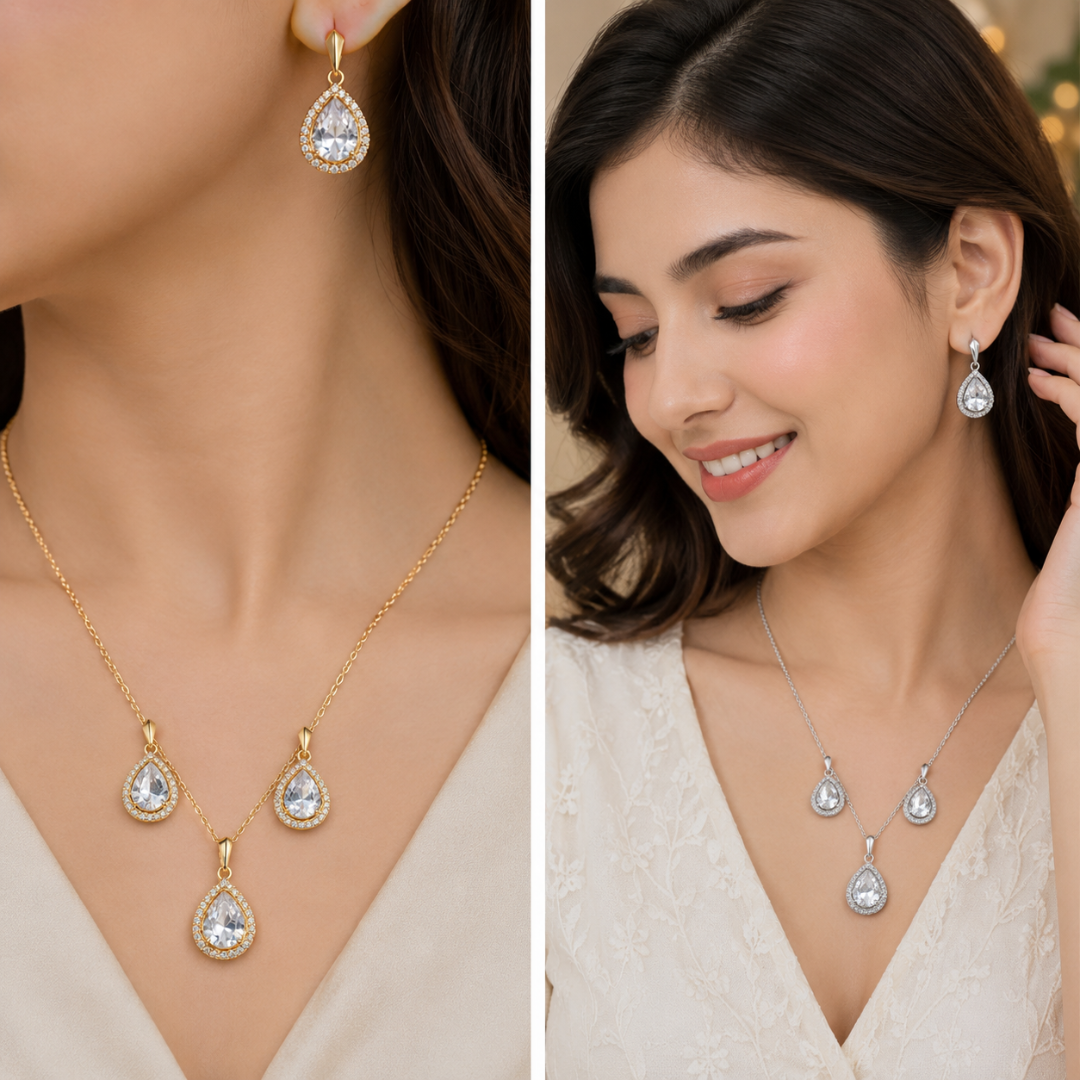 Royal Teardrop Elegance Set